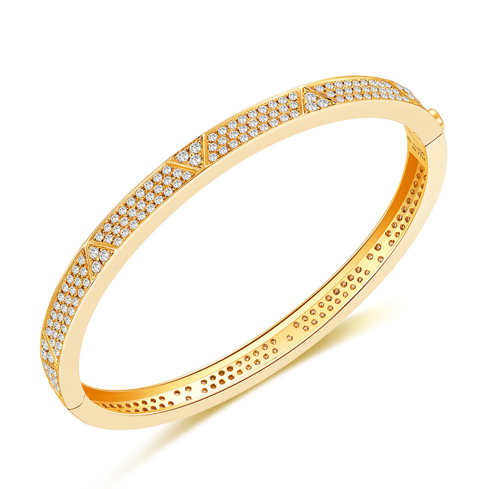Round Brilliant diamond bracelet