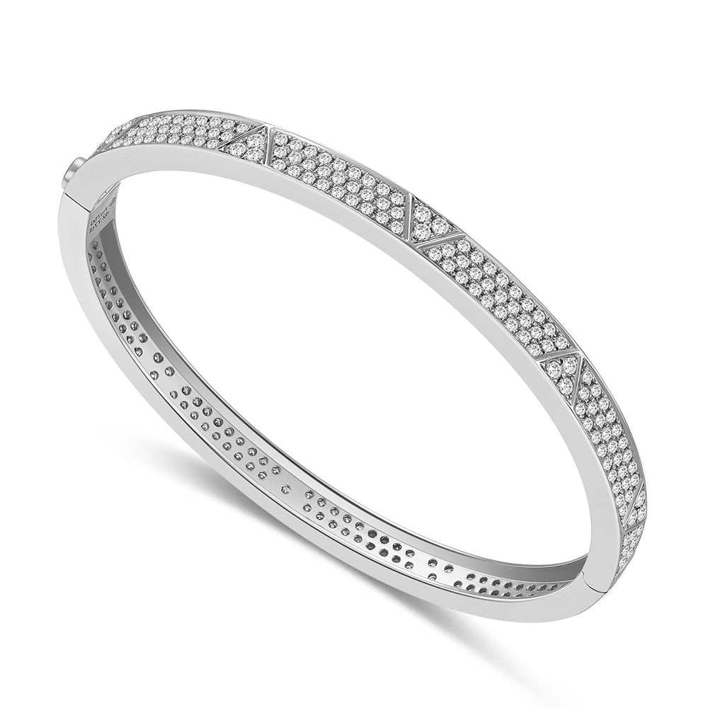 Round Brilliant diamond bracelet