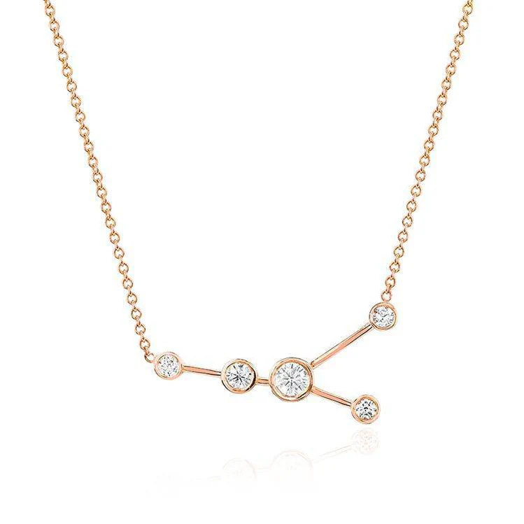 Cancer Diamond Constellation Necklace